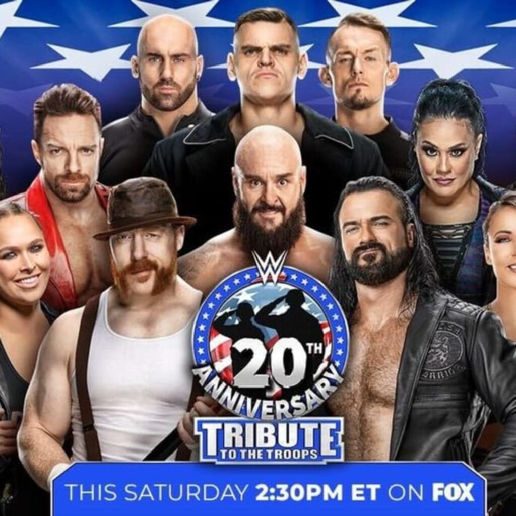 WWE Tribute to the Troops 2022 12/17/22 December 17th 2022