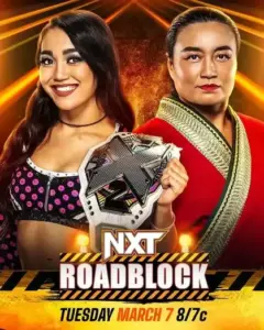 WWE NxT Roadblock Live 3/7/23 March 7th 2023