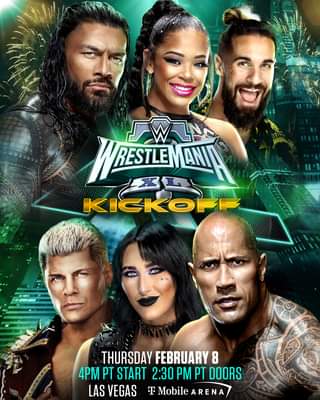 WWE WrestleMania XL Kickoff PressMeet Live 2/8/24 February 8th 2024