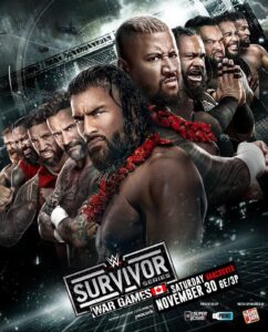 WWE Survivor Series 2024 WarGames PPV Live 11/30/24 November 30th 2024