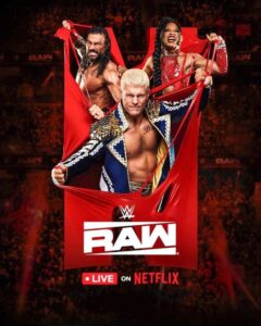 WWE Raw Live Adfree 9/7/26 September 7th 2026